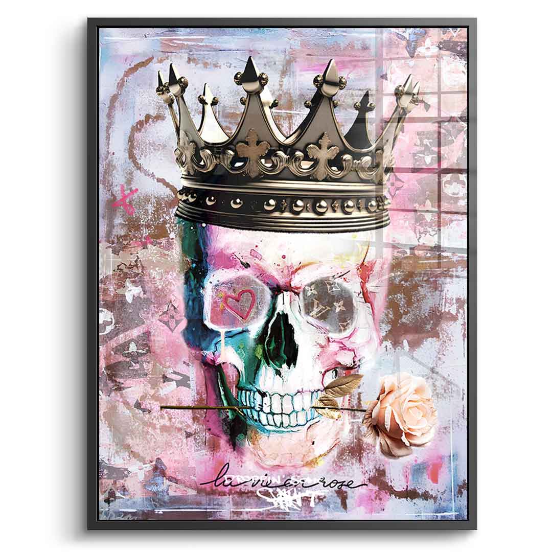 La vie en rose - acrylic glass