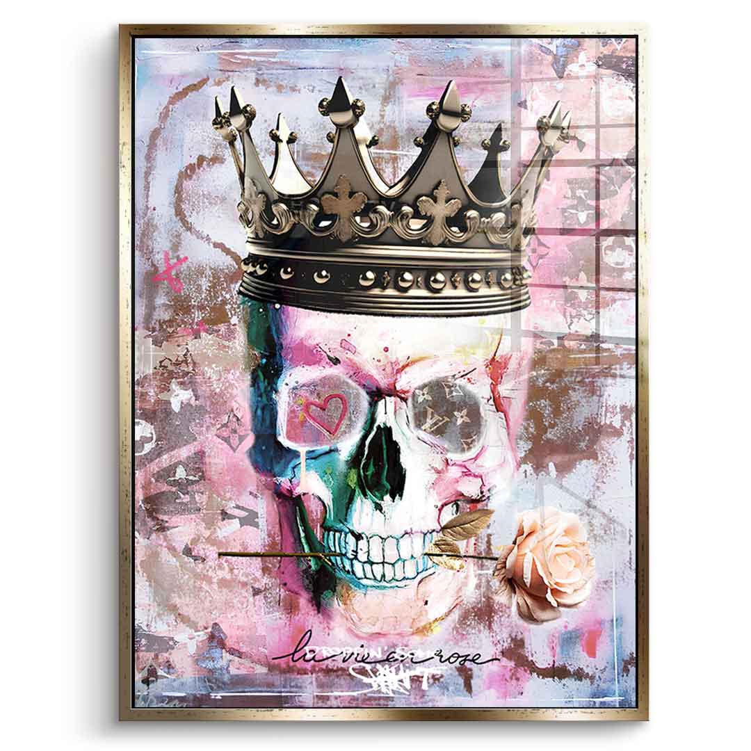 La vie en rose - acrylic glass
