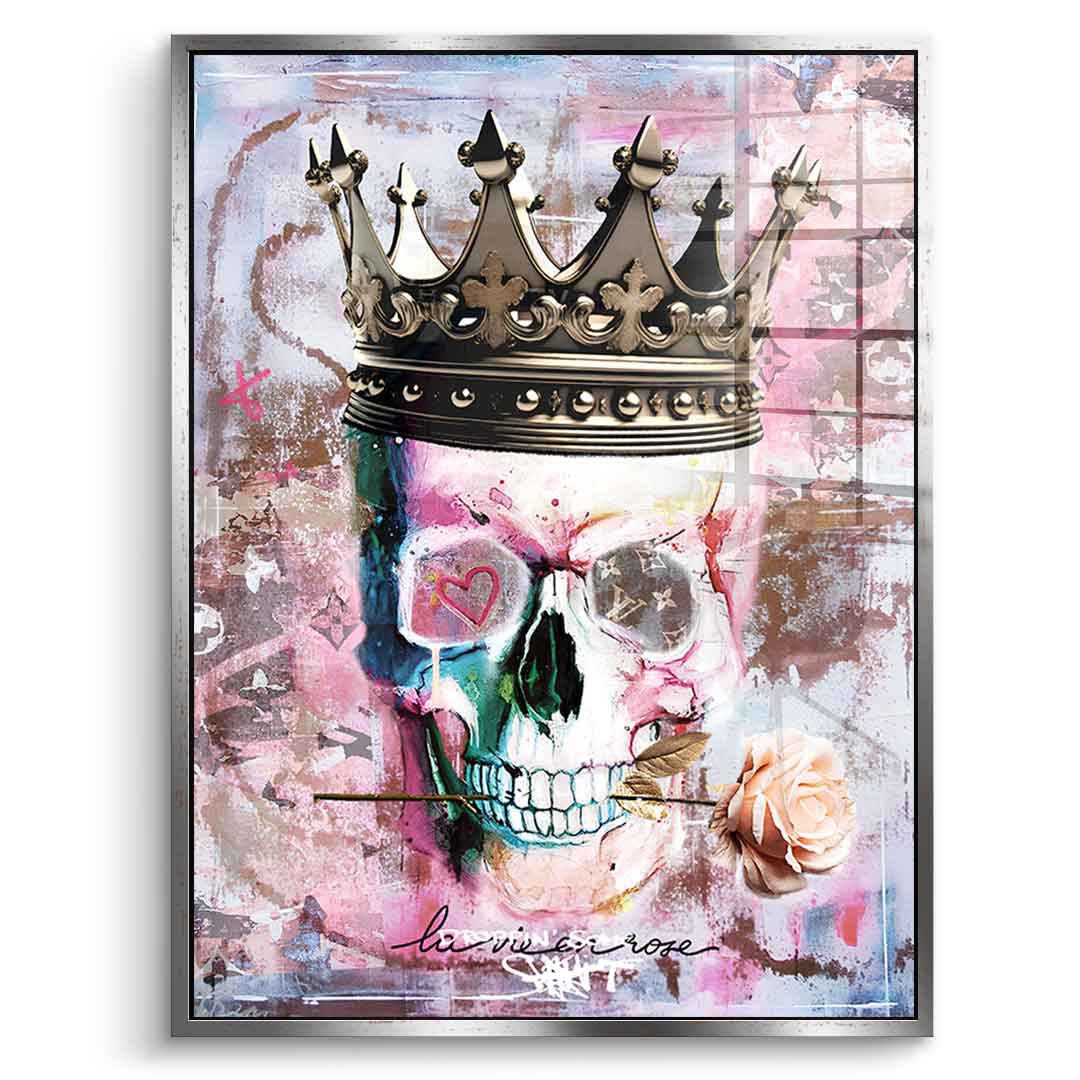 La vie en rose - acrylic glass