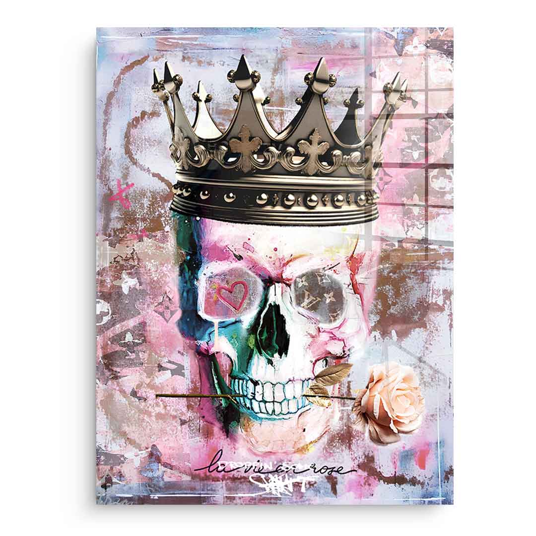 La vie en rose - acrylic glass