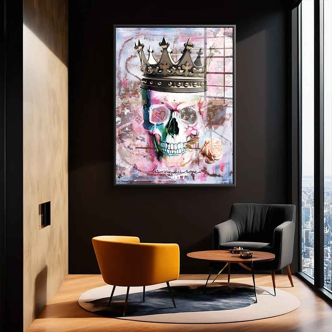 La vie en rose - acrylic glass