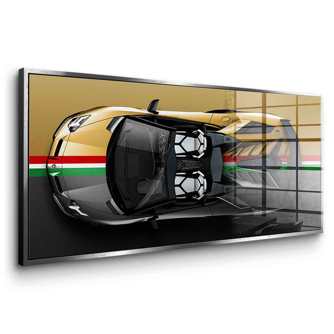 Lamborghini Aventador SVJ - acrylic glass