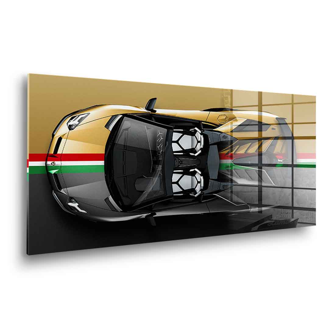 Lamborghini Aventador SVJ - acrylic glass