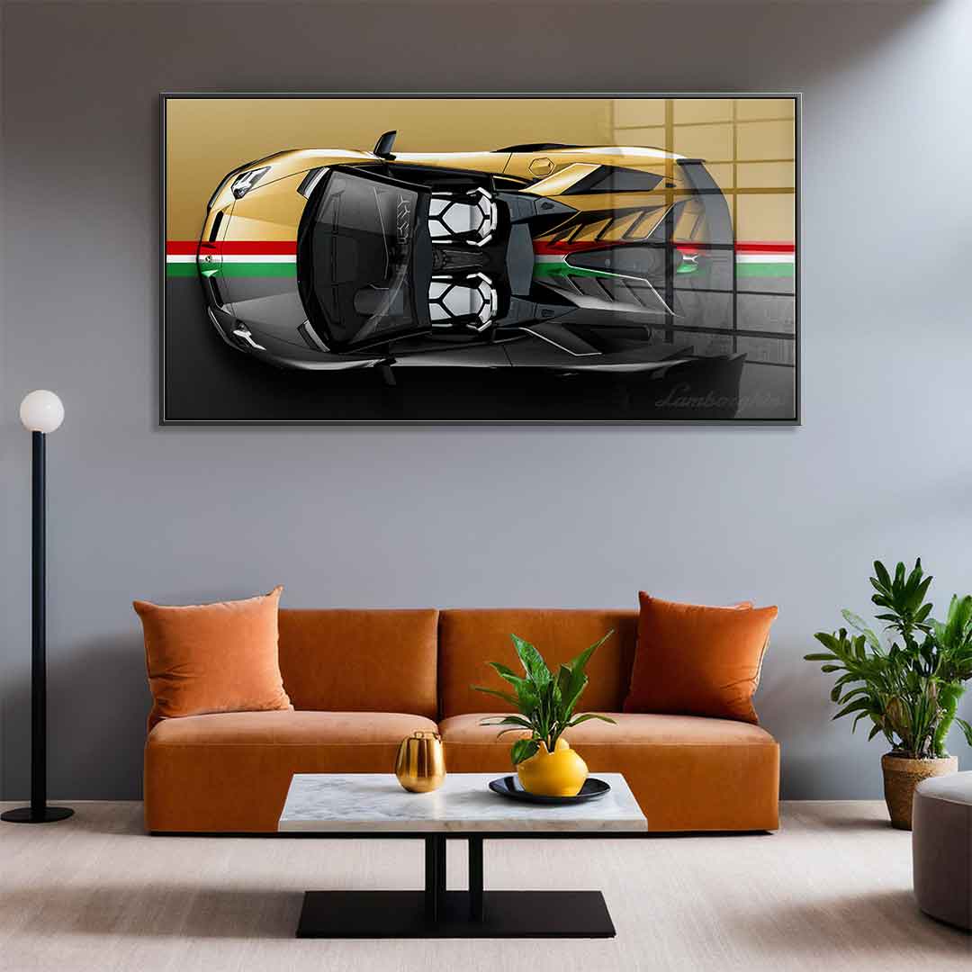 Lamborghini Aventador SVJ - acrylic glass