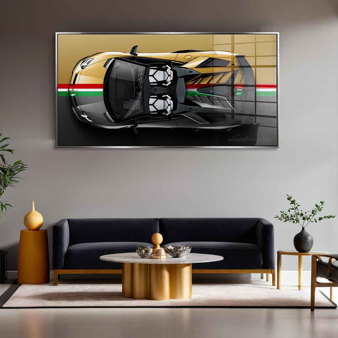 Lamborghini Aventador SVJ - acrylic glass