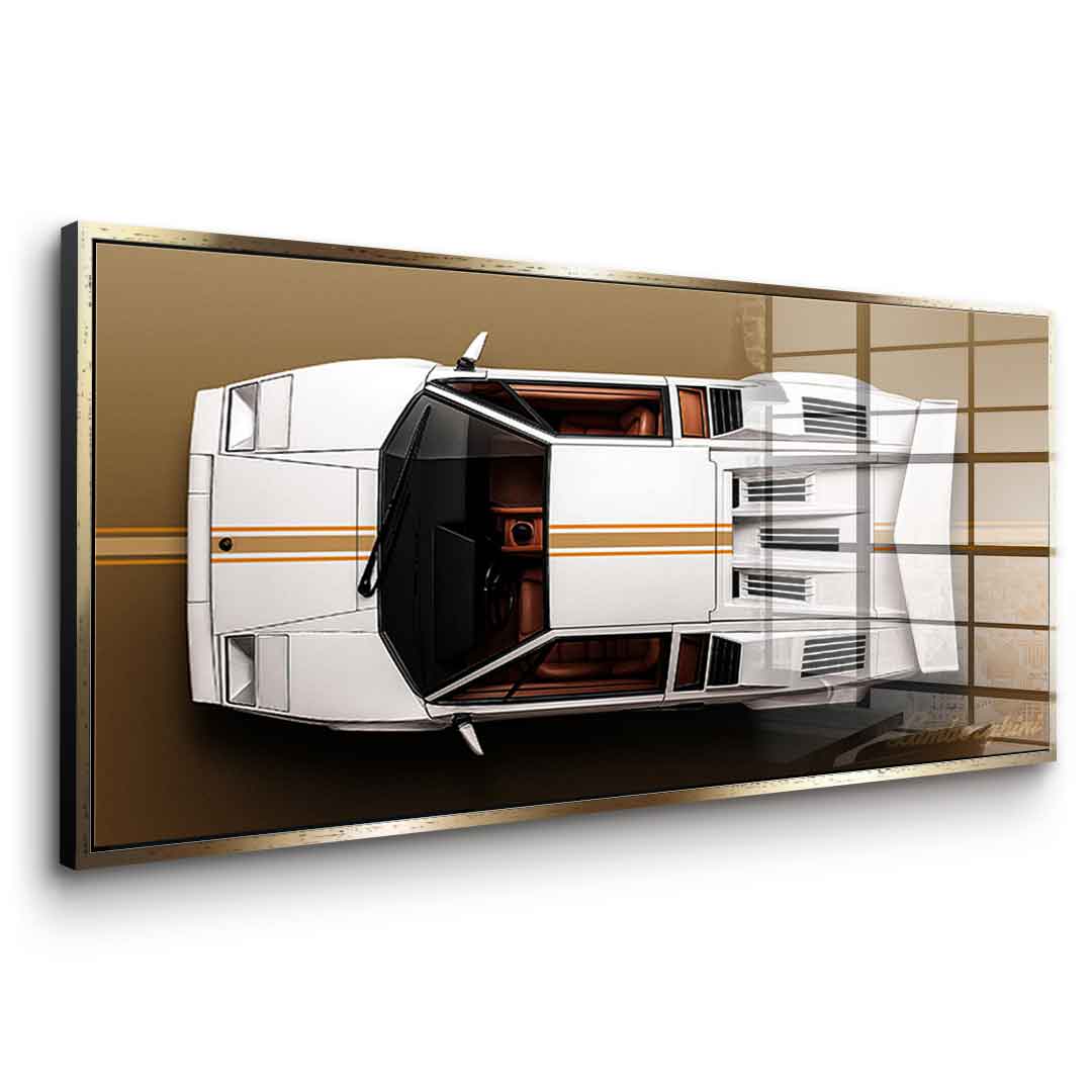 Lamborghini Countach - Acrylglas