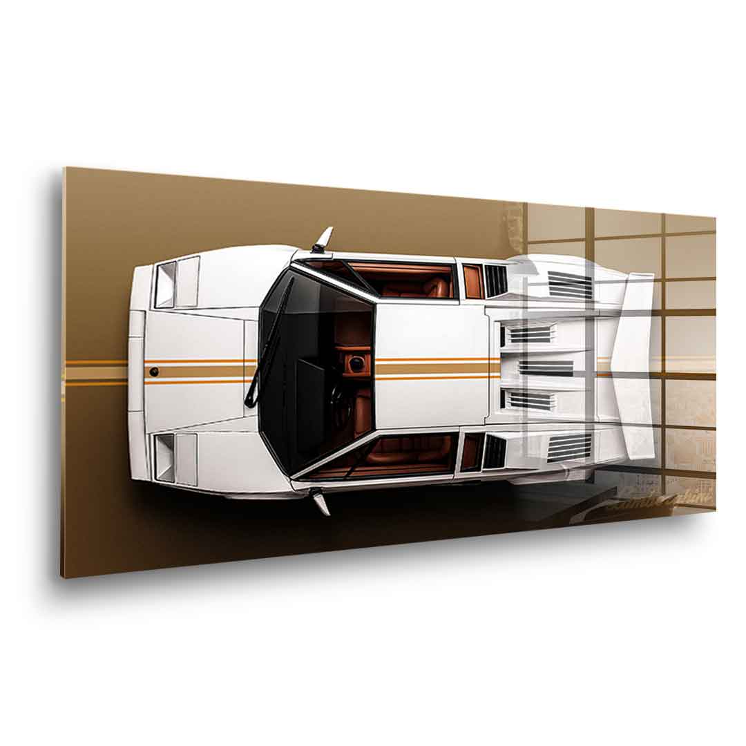 Lamborghini Countach - Acrylglas