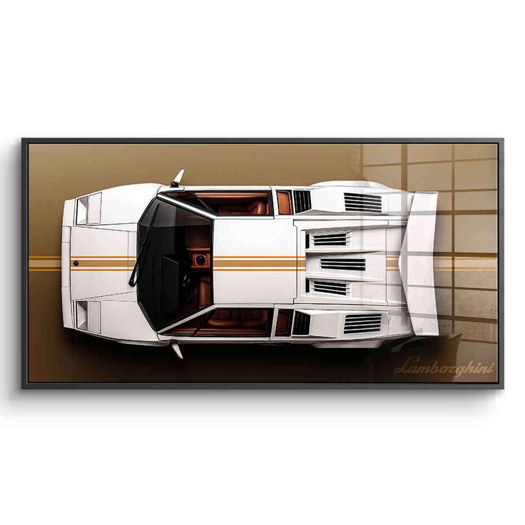 Lamborghini Countach - Acrylglas