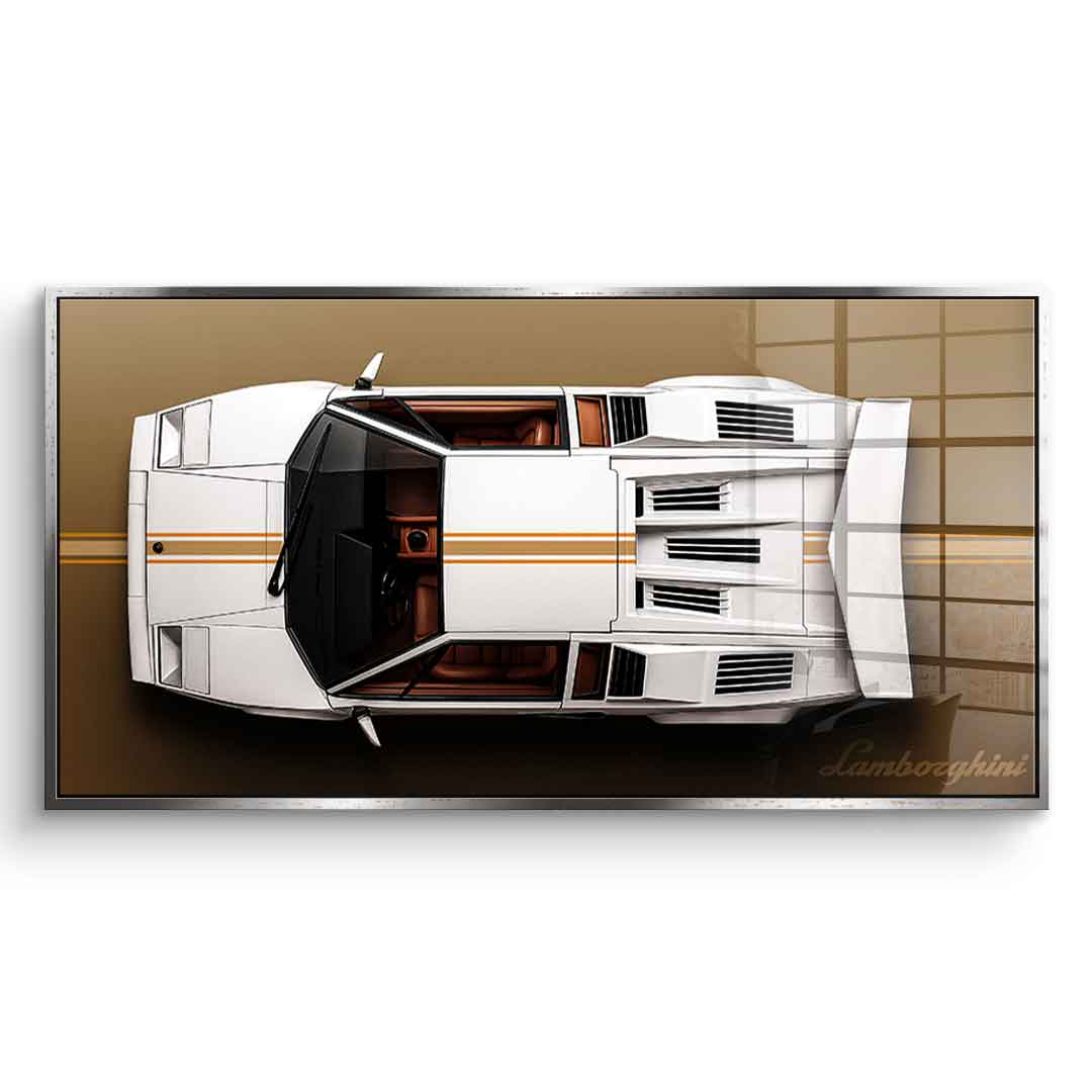 Lamborghini Countach - Acrylglas