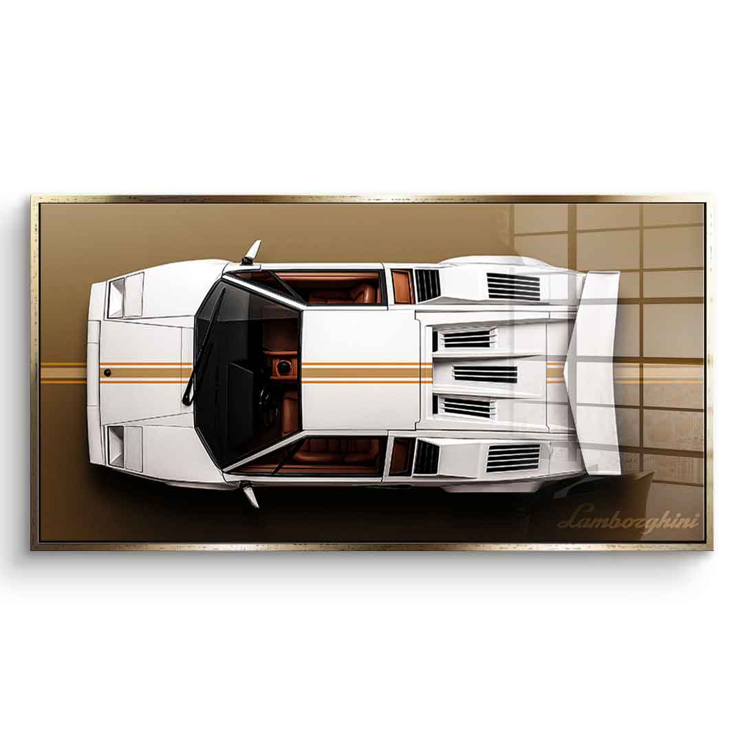 Lamborghini Countach - Acrylglas