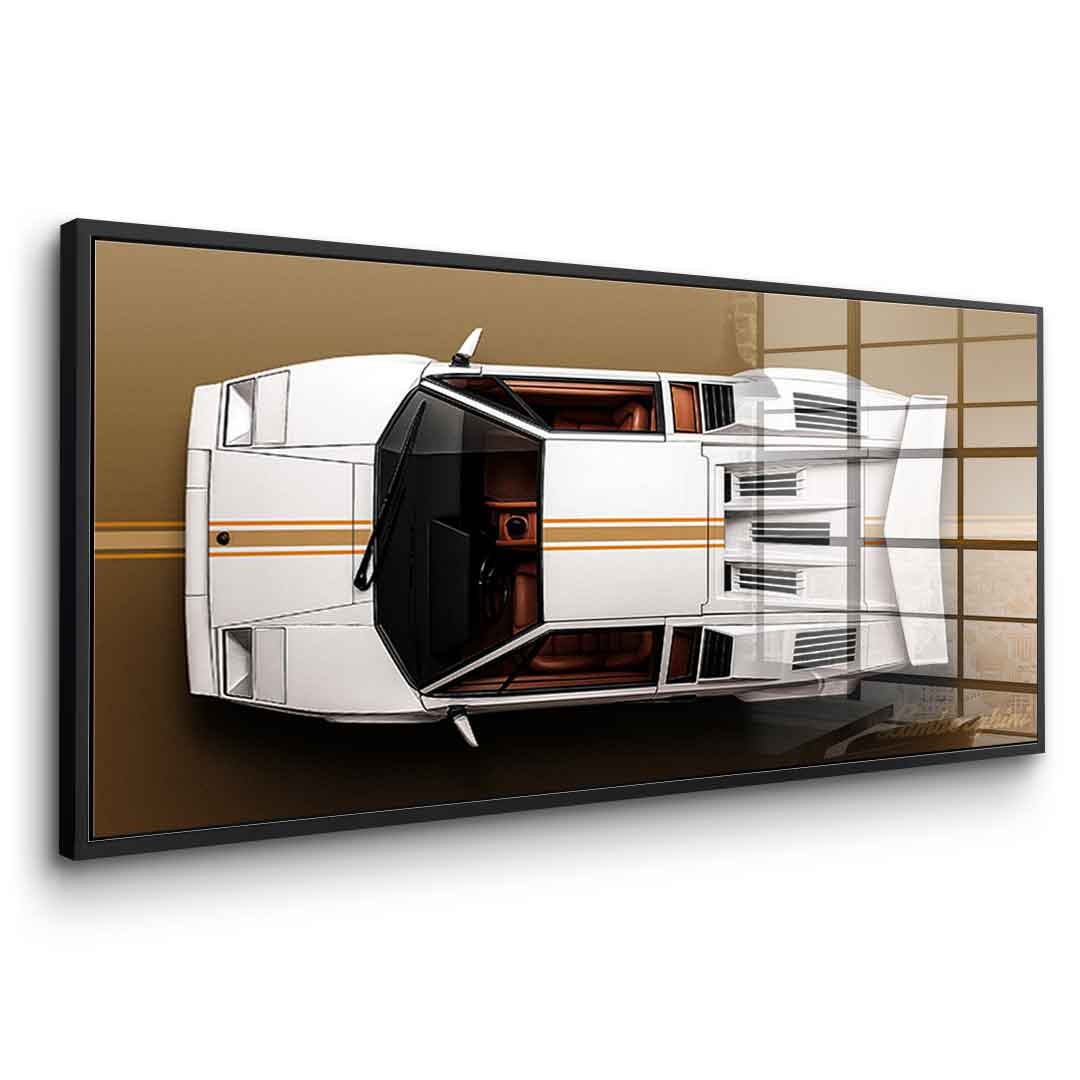 Lamborghini Countach - Acrylglas