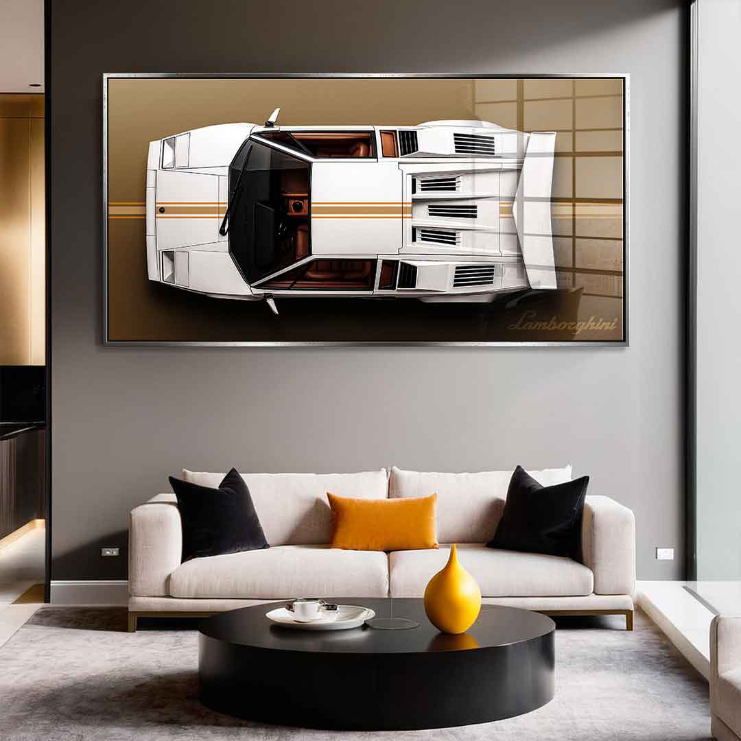 Lamborghini Countach - Acrylglas
