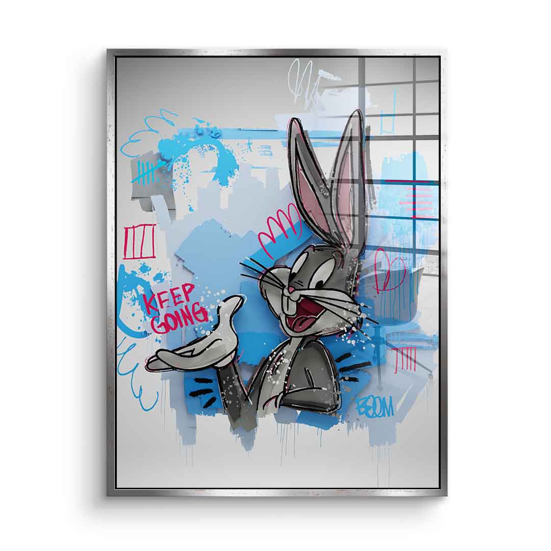 Layer bunny - acrylic glass