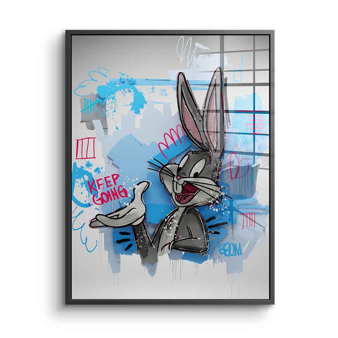 Layer bunny - acrylic glass