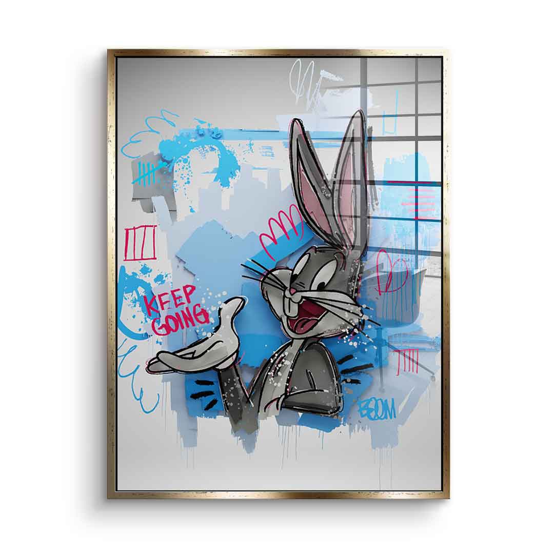 Layer bunny - acrylic glass
