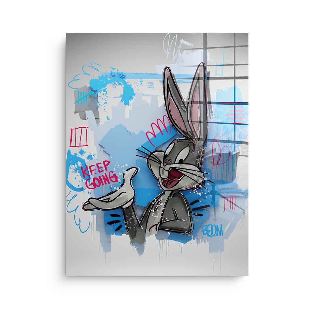 Layer bunny - acrylic glass