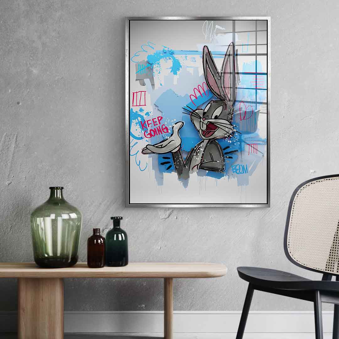 Layer bunny - acrylic glass