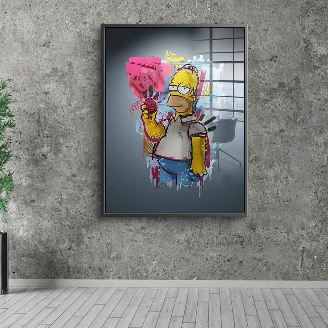 Layer Homer - Acrylglas
