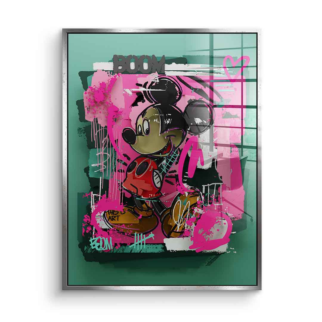 Layer Comic Maus - Acrylglas