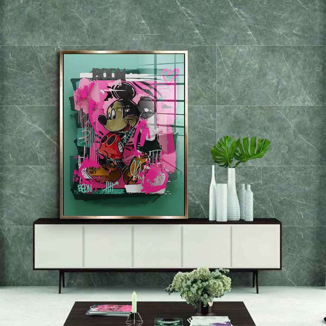 Layer Comic Maus - Acrylglas