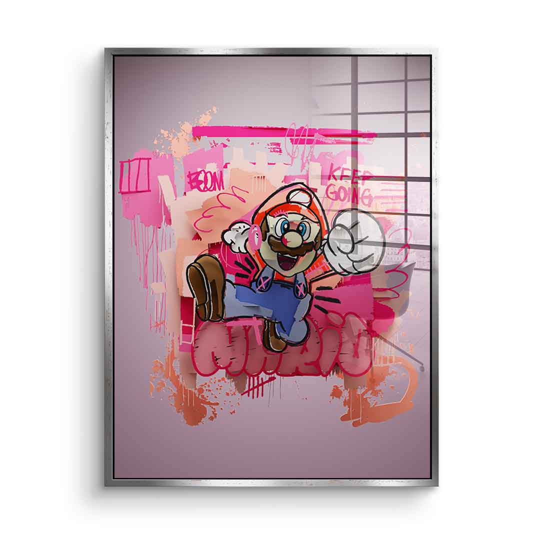 Layer little hero - acrylic glass