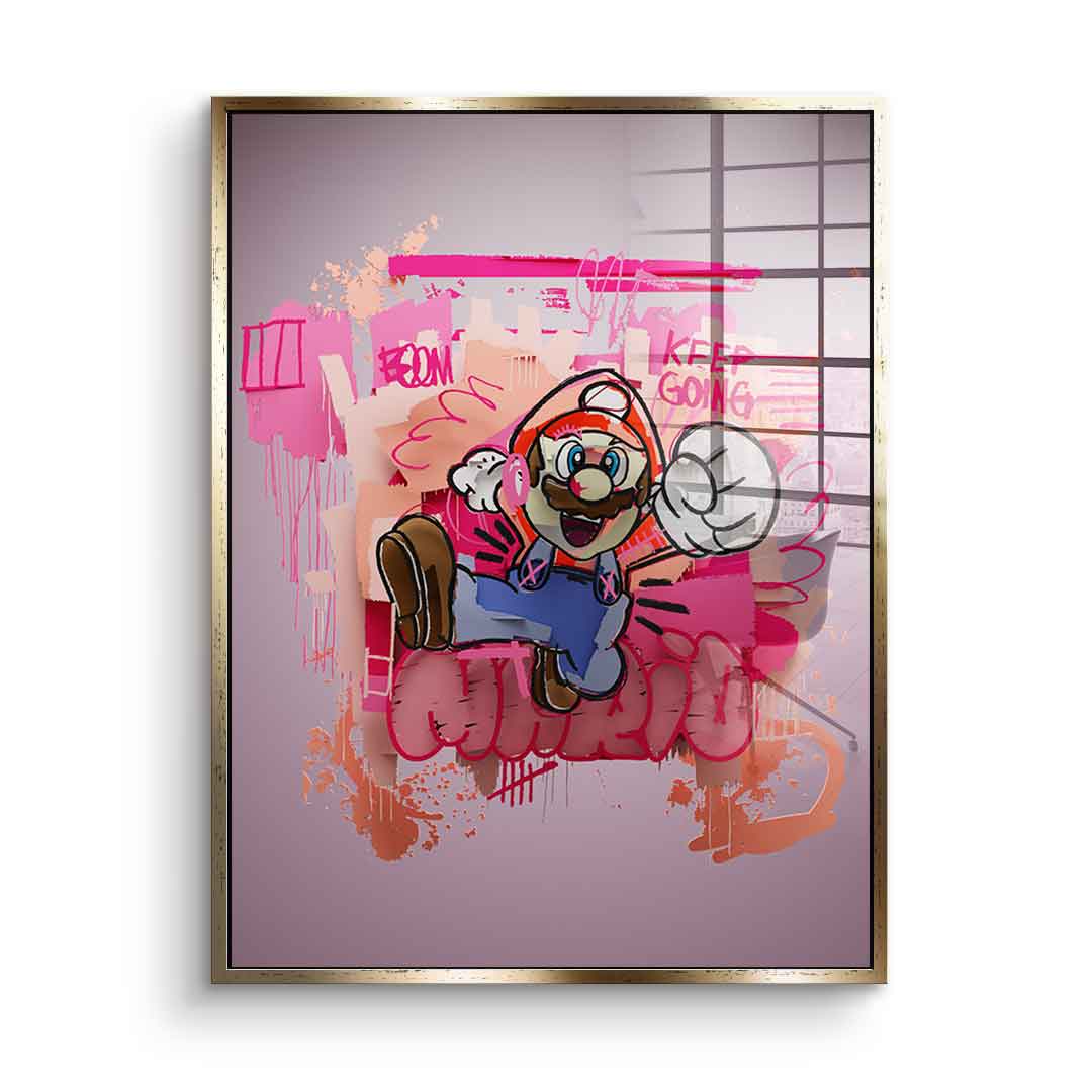 Layer little hero - acrylic glass