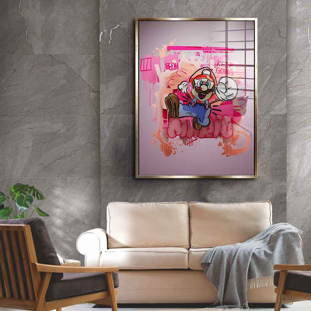 Layer little hero - acrylic glass