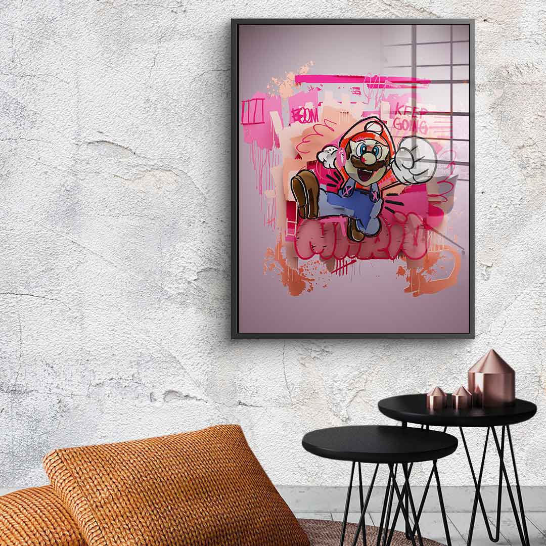 Layer little hero - acrylic glass