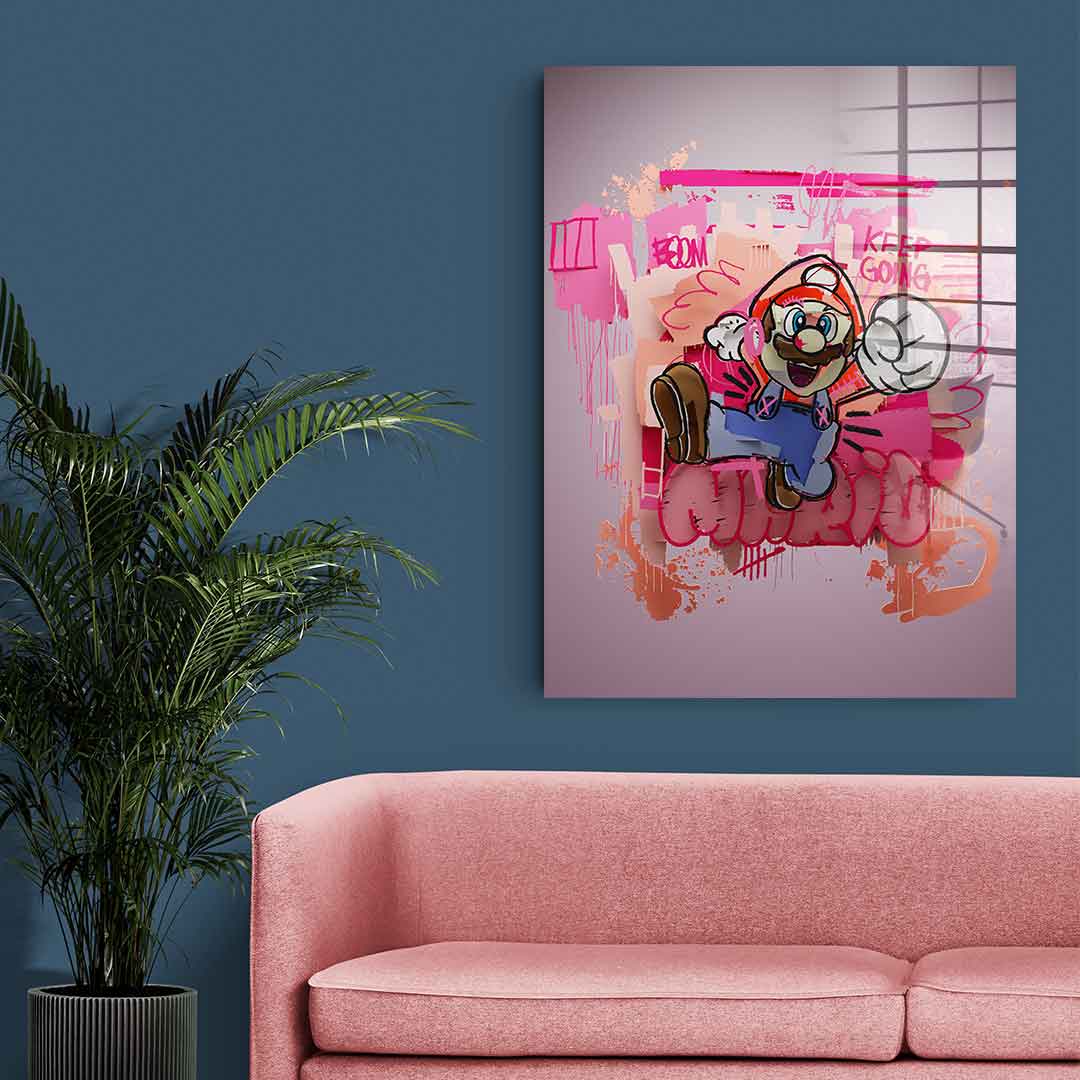 Layer little hero - acrylic glass