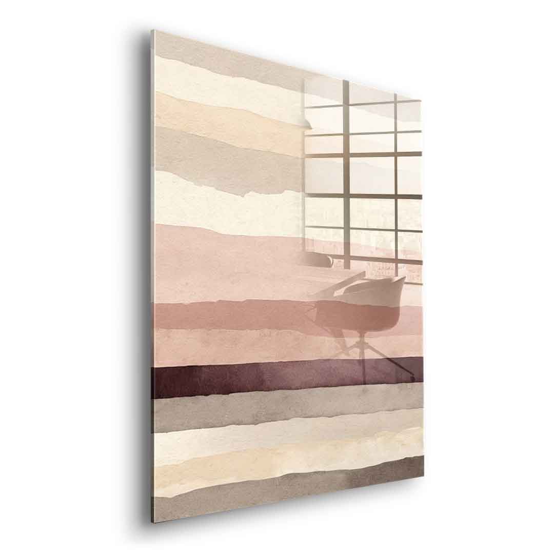 Layered Hues - acrylic glass