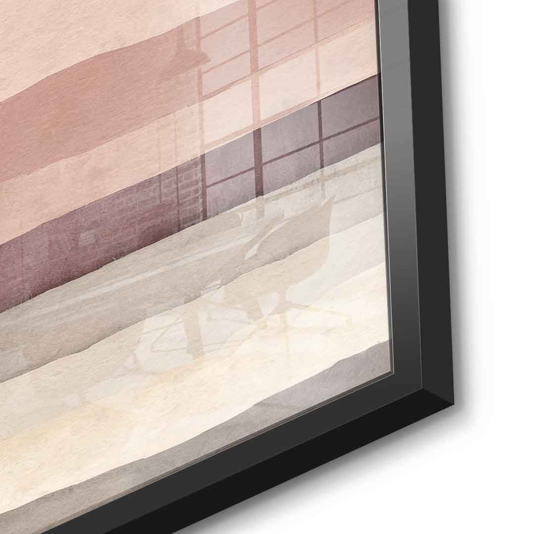 Layered Hues - acrylic glass