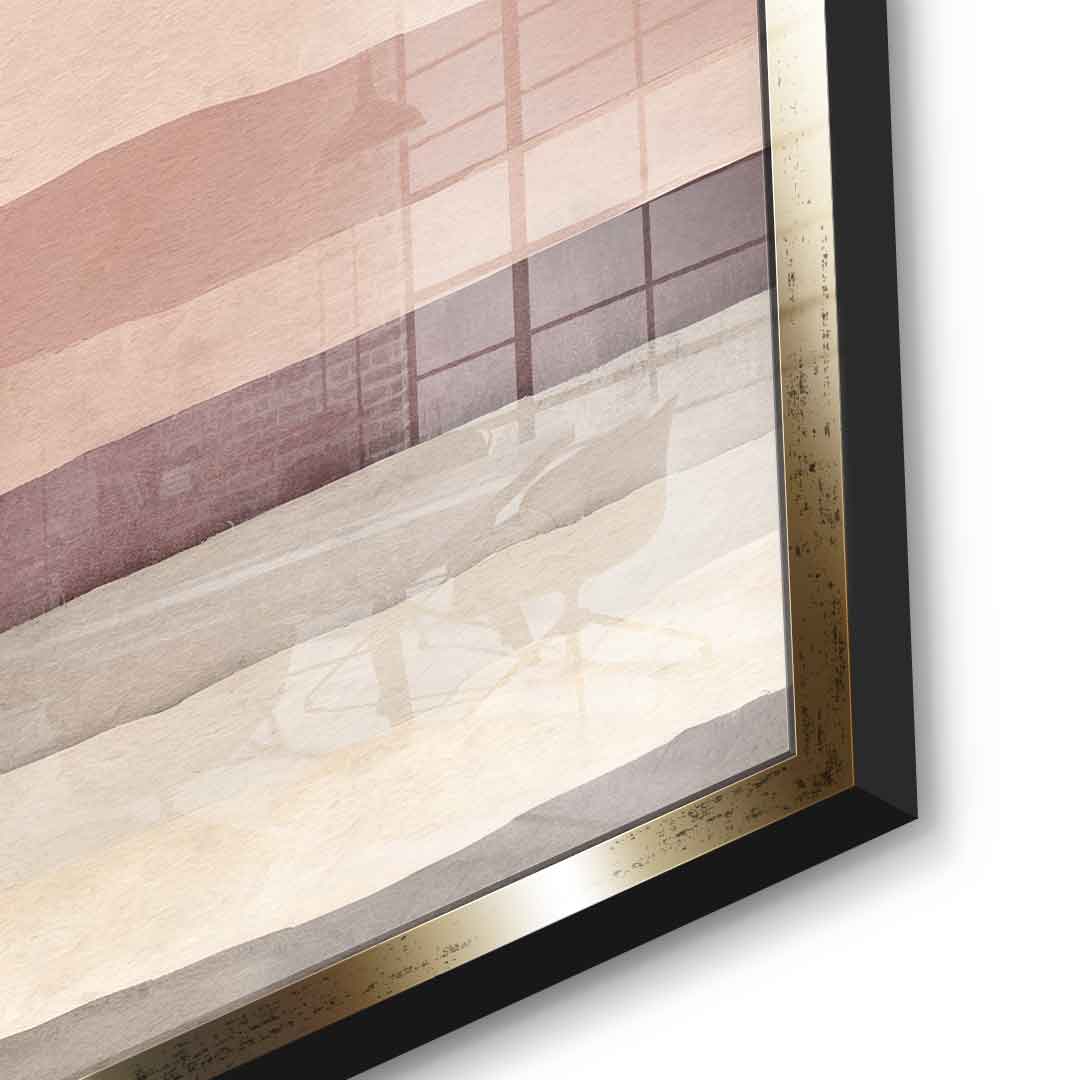 Layered Hues - acrylic glass