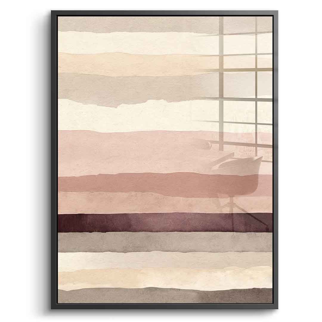 Layered Hues - acrylic glass