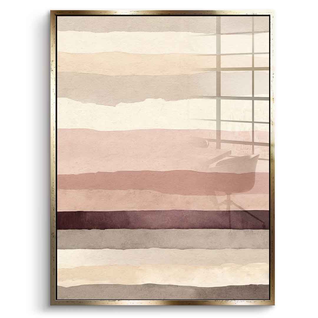 Layered Hues - acrylic glass