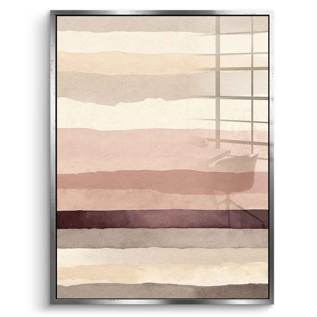 Layered Hues - acrylic glass