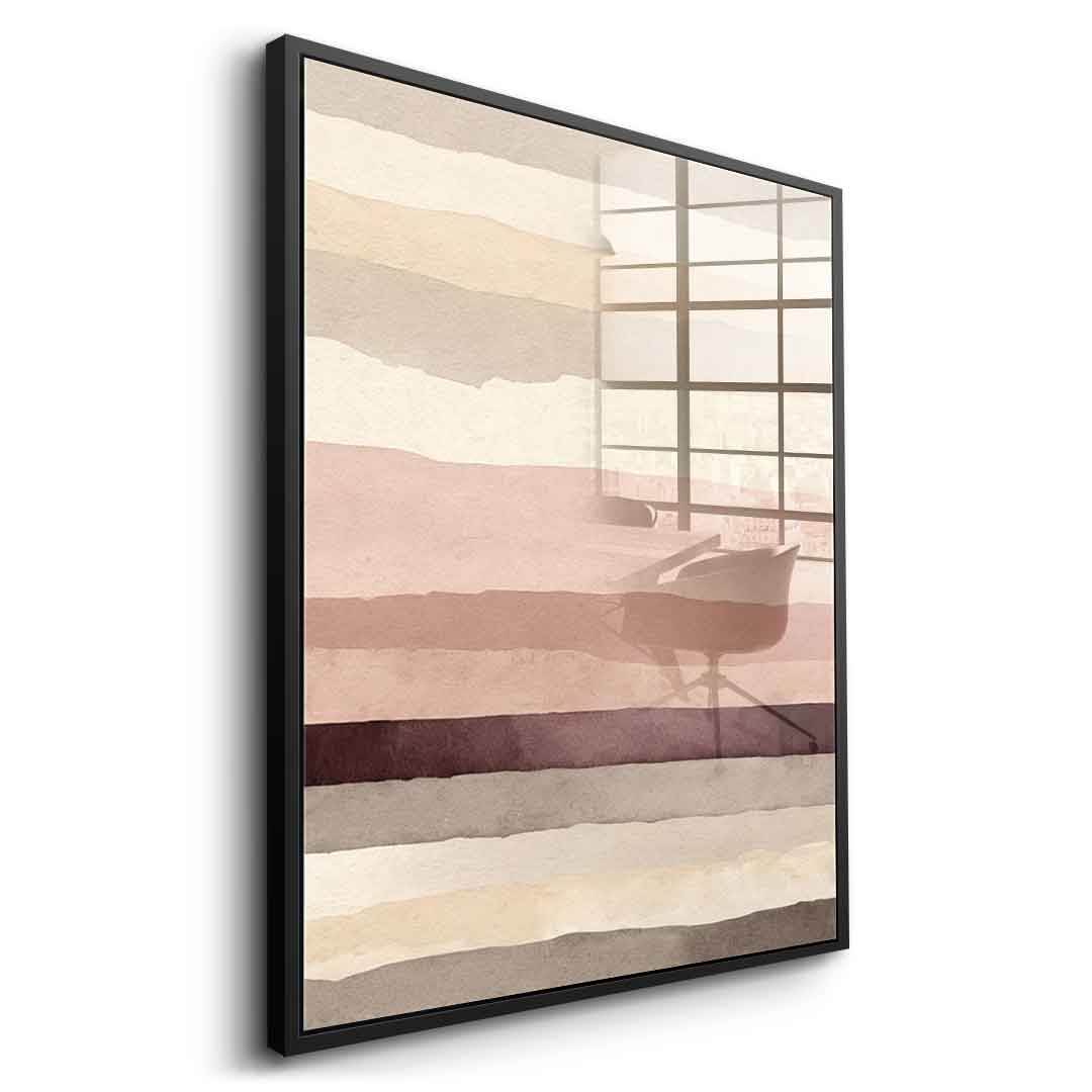 Layered Hues - acrylic glass