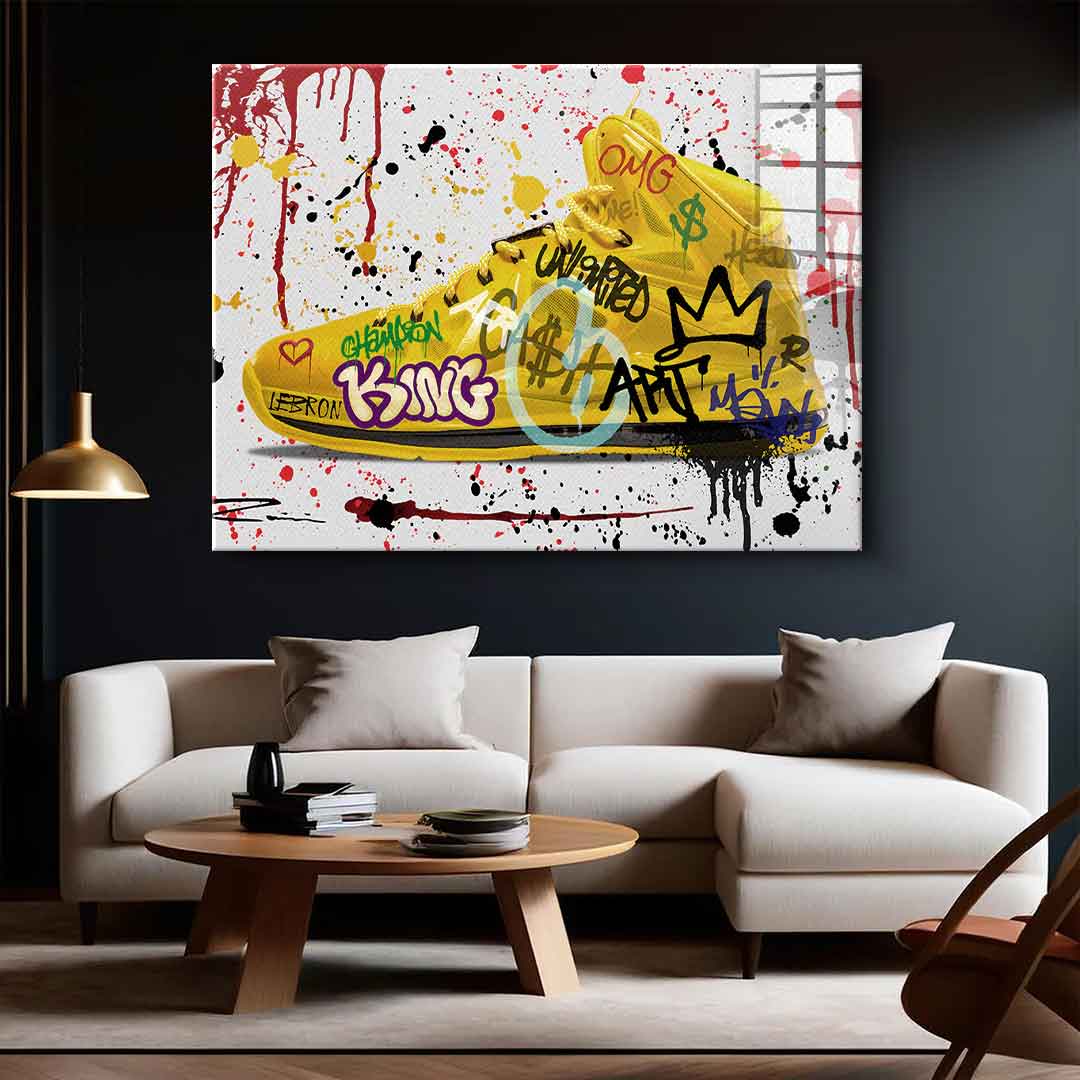 Lebron Shoe - acrylic glass