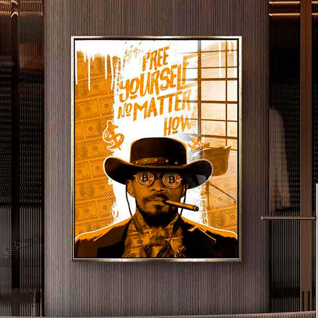 Free yourself - acrylic glass
