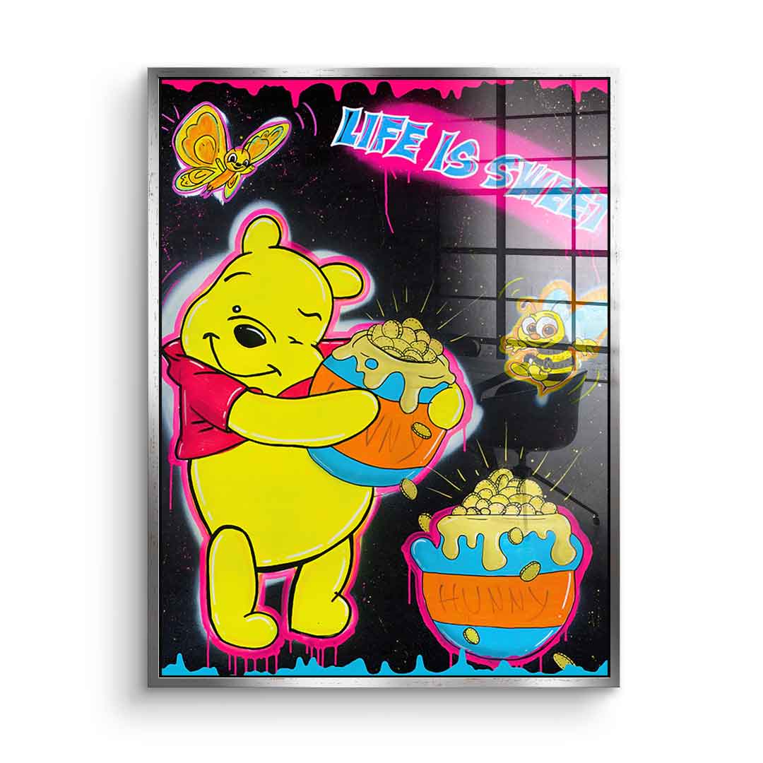 Life is Sweet - Acrylglas