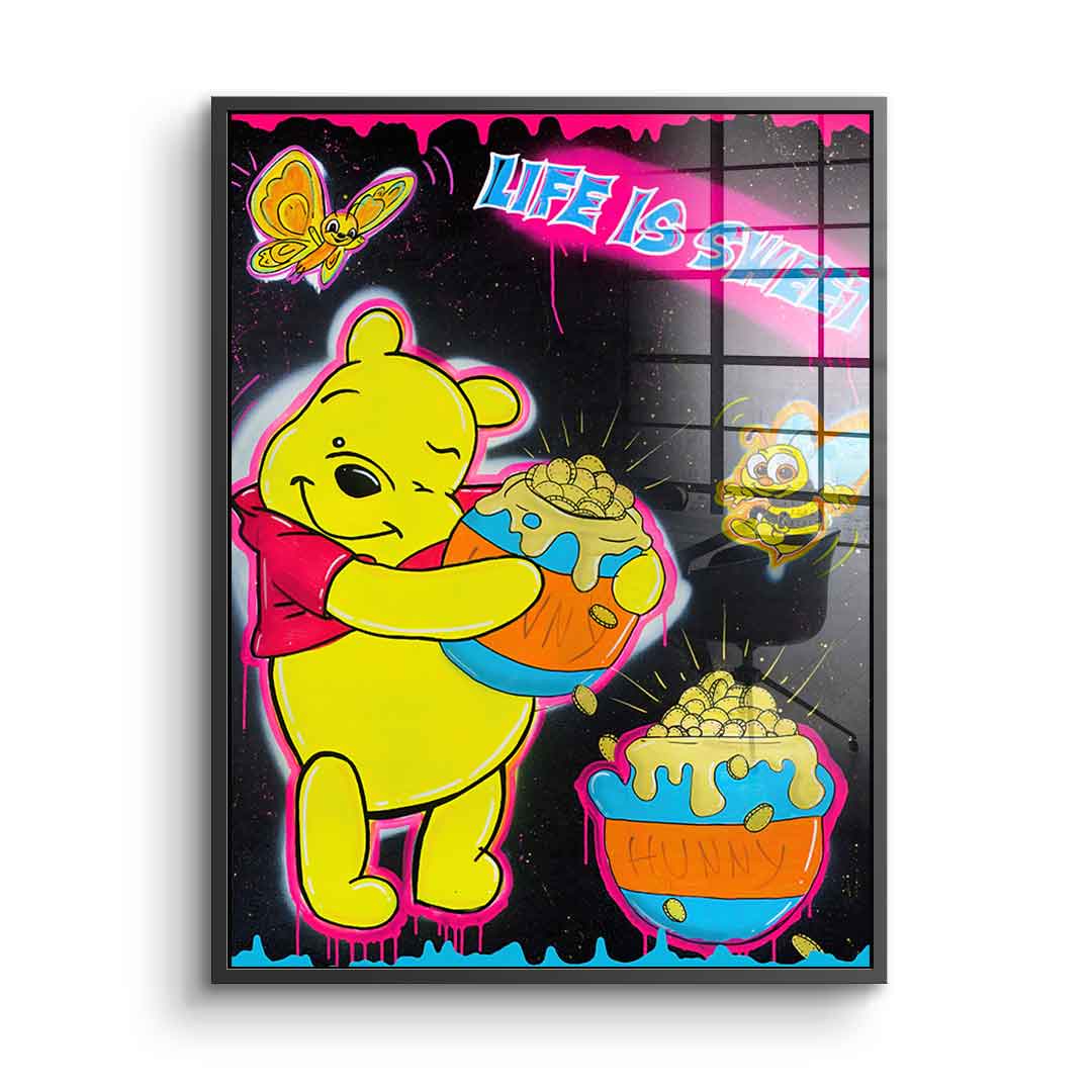 Life is Sweet - Acrylglas