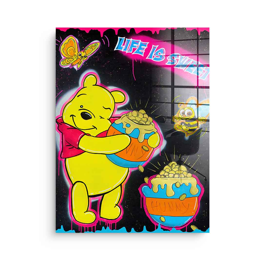 Life is Sweet - Acrylglas