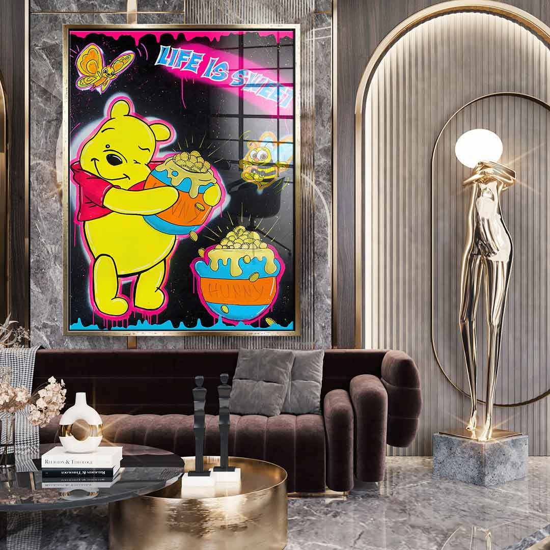 Life is Sweet - Acrylglas
