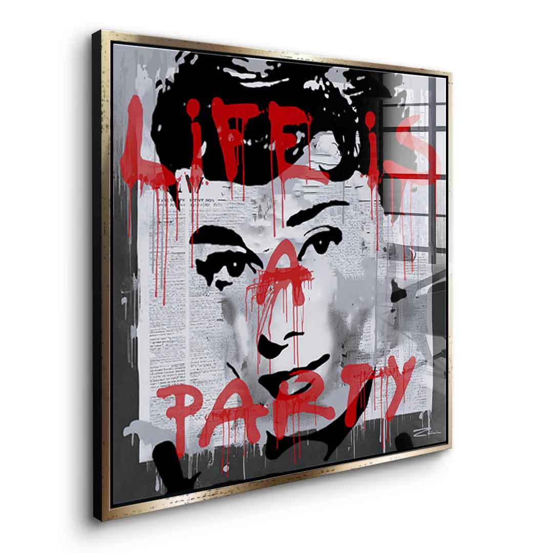 Lifi is a Party - Acrylglas