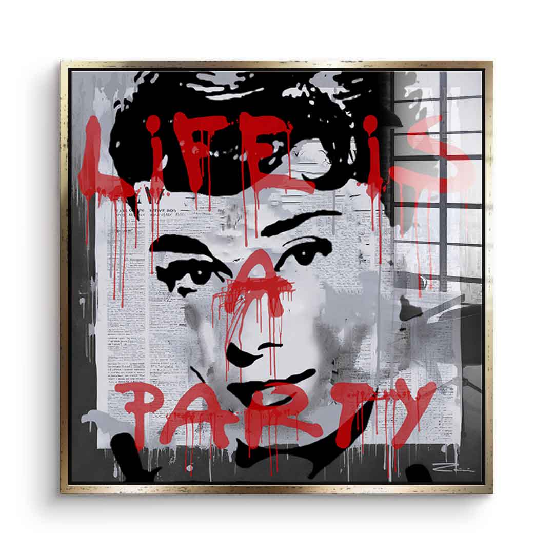 Lifi is a Party - Acrylglas