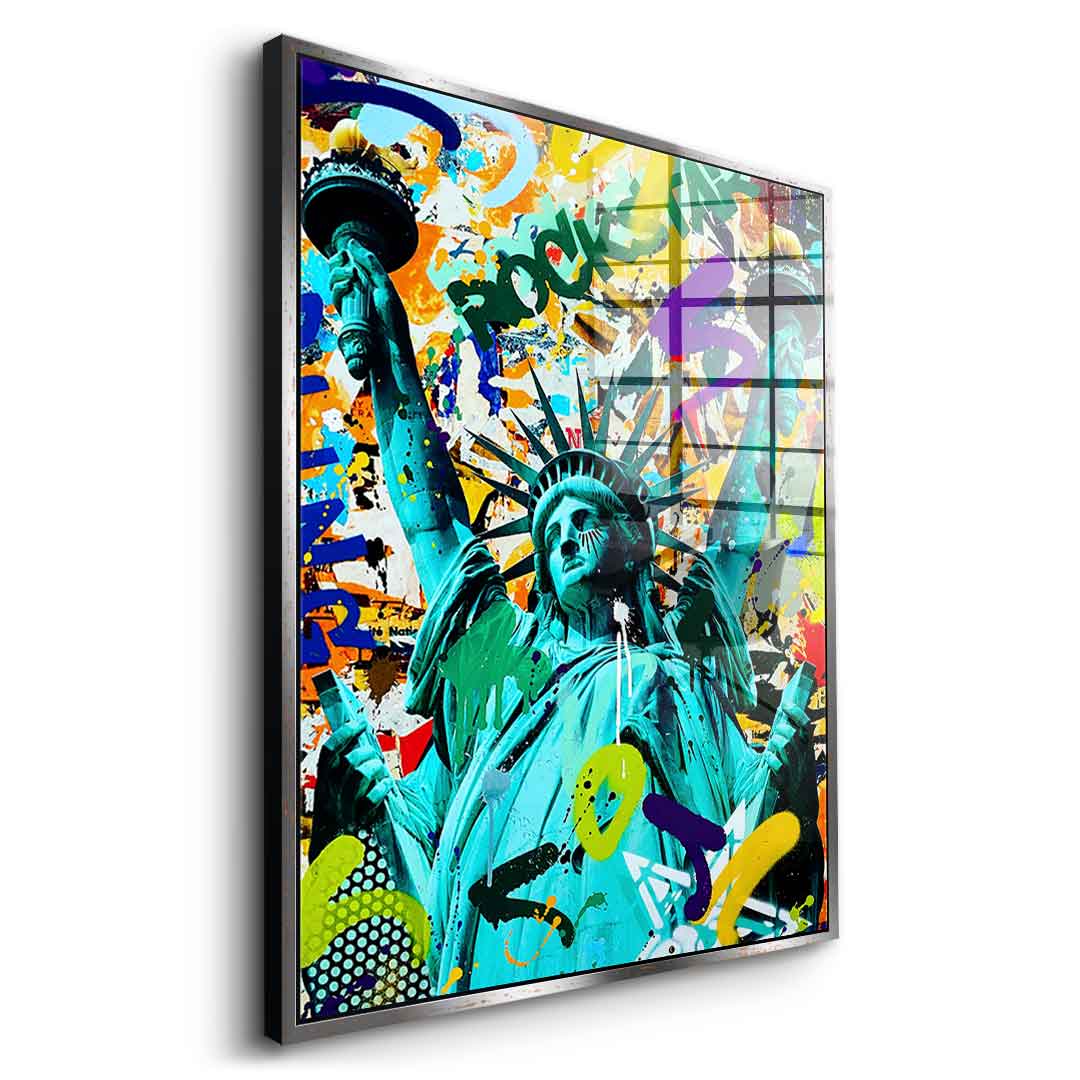 Like a Rockstar XL - acrylic glass