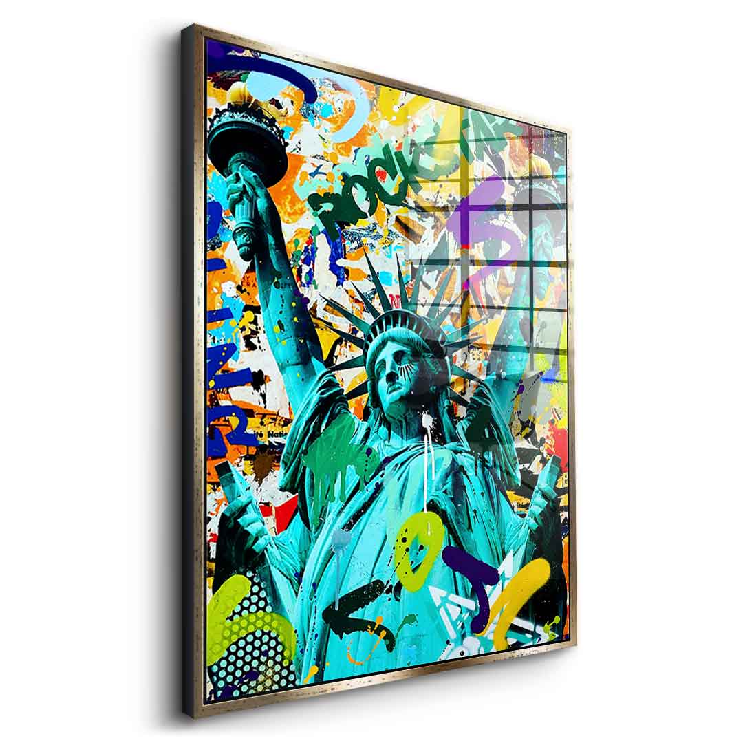 Like a Rockstar XL - acrylic glass