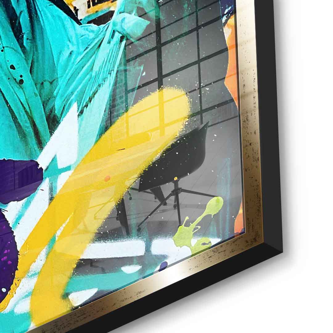 Like a Rockstar XL - acrylic glass