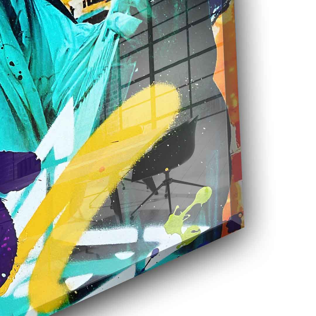 Like a Rockstar XL - acrylic glass