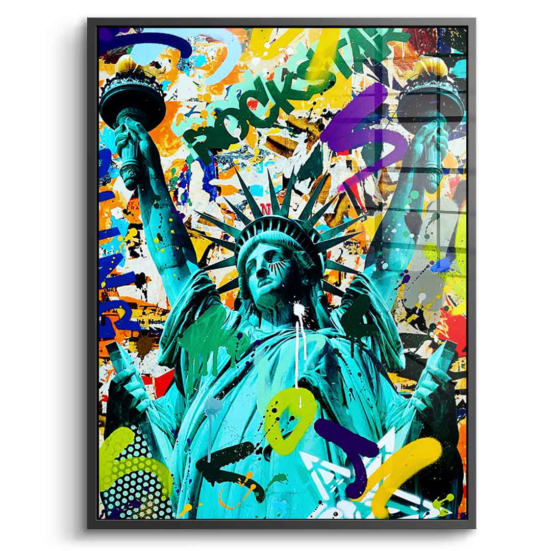 Like a Rockstar XL - acrylic glass