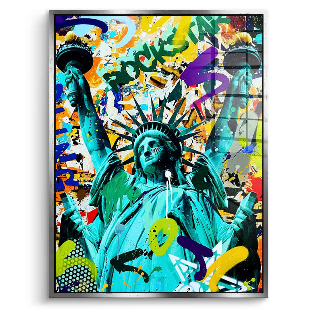 Like a Rockstar XL - acrylic glass